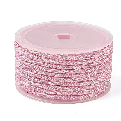 6.7M Braided Nylon Twisted Round Cord NWIR-Z004-A10-1