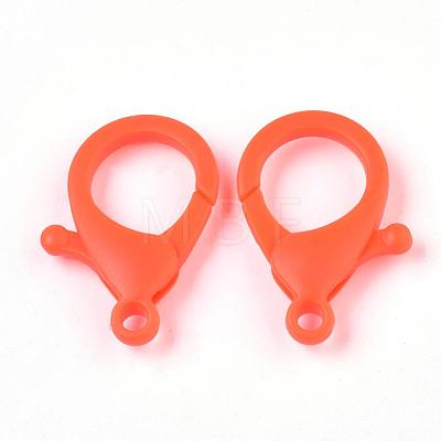 Plastic Lobster Claw Clasps KY-ZX002-01-1