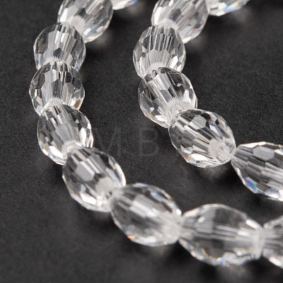 Glass Beads Strands X-GC893Y-14-1