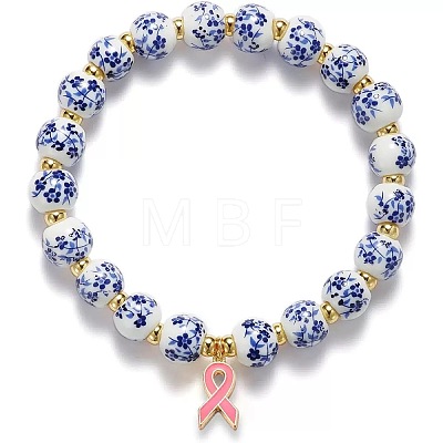 Alloy Enamel Charm Bracelets ZK7780-1-1