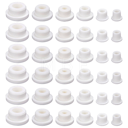 36Pcs 6 Styles Silicone Plugs AJEW-OC0016-24-1