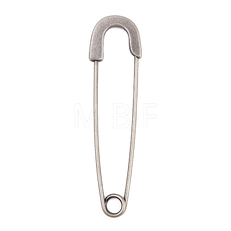 Alloy Extra Large Safety Pin Brooches JEWB-Z051-01P-05-1