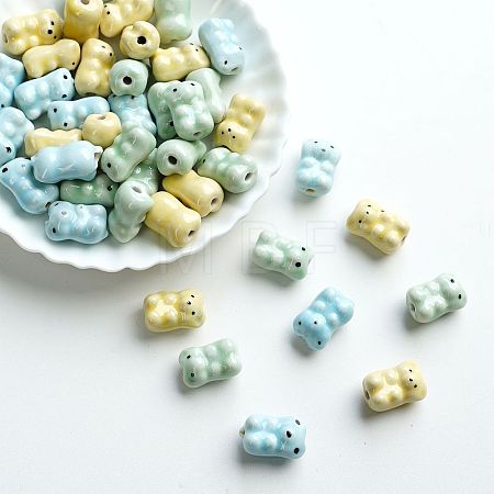 Handmade Porcelain Beads PORC-C010-03-1