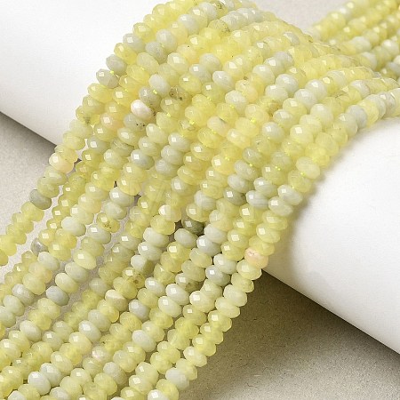 Natural Lemon Jade Beads Strands G-G343-A06-2x4mm-1