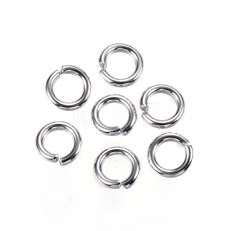 Tarnish Resistant 304 Stainless Steel Open Jump Rings STAS-E147-40P-5mm-1