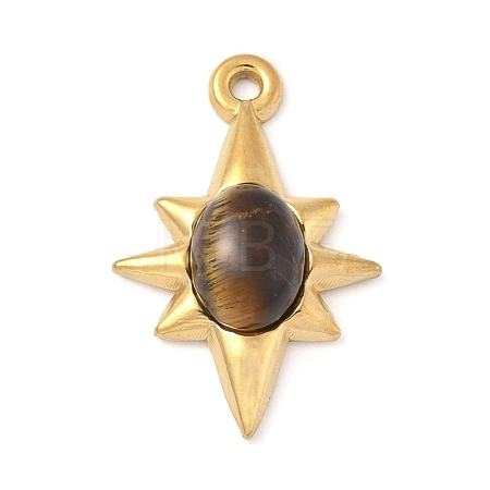 Dyed Synthetic Tiger Eye Pendants LS-STAS-R162-05G-04-1-1