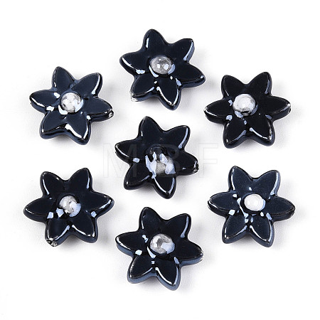 Handmade Porcelain Beads PORC-N008-10A-01-1