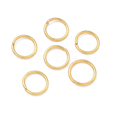 Brass Open Jump Rings KK-H532-43F-G-1