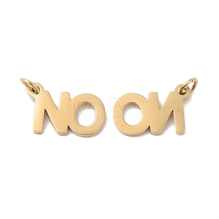 Ion Plating(IP) 304 Stainless Steel Charms STAS-Q215-26G-1