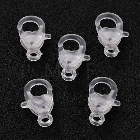 Plastic Lobster Claw Clasps PALLOY-F017-01A-1