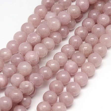 Natural Yellow Jade Beads Strands G-G598-4mm-YXS-05-1