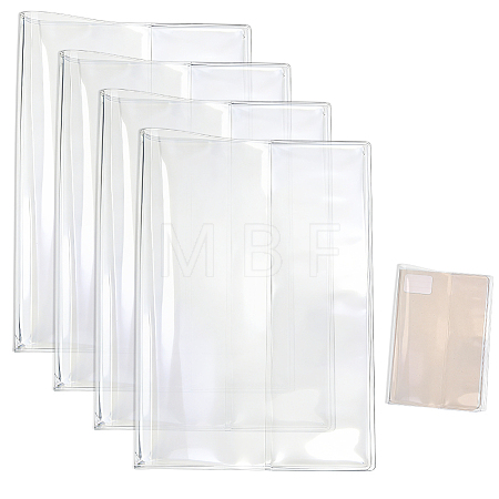 Transparent PVC Book Cover AJEW-WH0596-723B-1