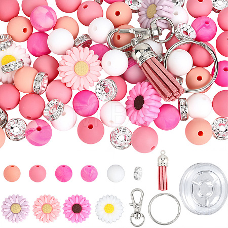 DIY Keychain Making Kits DIY-PA0001-89A-1