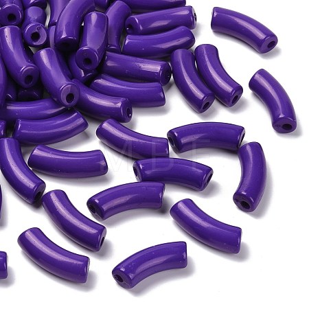 Opaque Acrylic Beads X1-SACR-S677-041-1