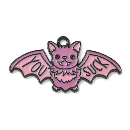 Halloween Theme Alloy Enamel Pendants X1-ENAM-I060-07C-1