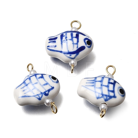 Handmade Blue and White Procelain Links PR-CBA27E8-01E-G-1