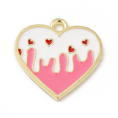 Alloy Enamel Pendants X-ENAM-B051-01G-02-1