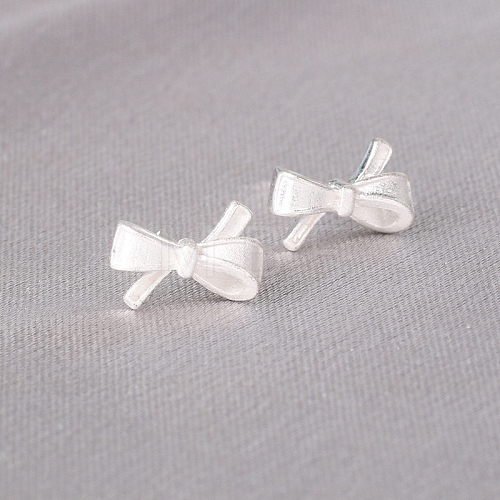 Mini 925 Sterling Silver Stud Earrings for Girls WG14597-35-1