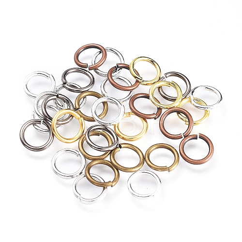 Brass Jump Rings KK-JQ0001-02-7mm-1