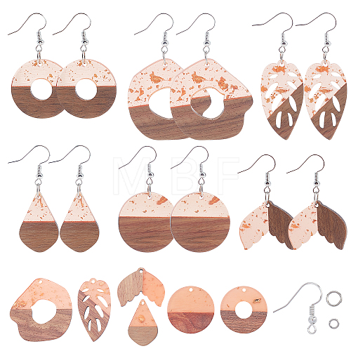 DIY Dangle Earring Making Kits DIY-SC0001-87P-1