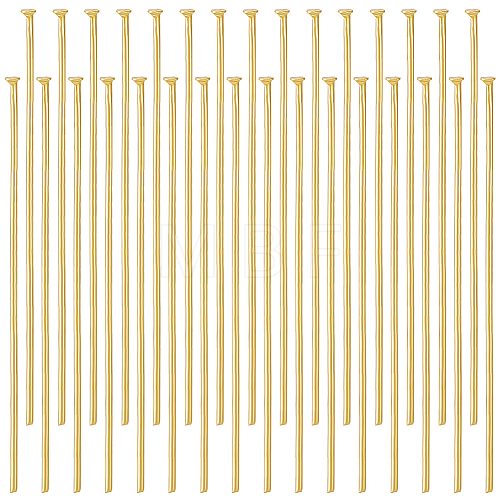 Beebeecraft 304 Stainless Steel Flat Head Pins STAS-BBC0004-37C-1