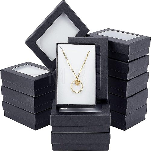 Rectangle Valentines Day Presents Packages Cardboard Jewelry Set Boxes CBOX-NB0001-04-1