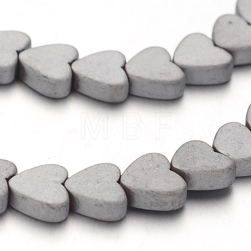 Electroplate Non-magnetic Synthetic Hematite Beads Strands G-F300-23C-F01-1