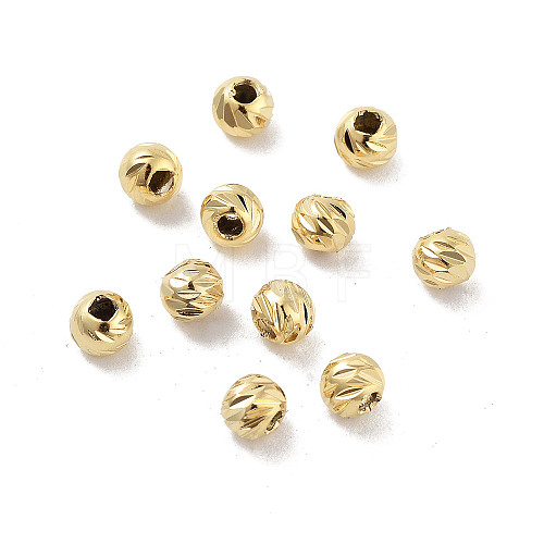 Brass Beads KK-M288-02G-1