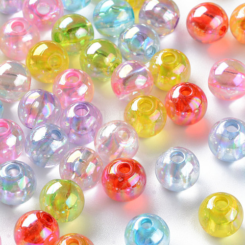 Transparent Acrylic Beads MACR-S370-B8mm-1