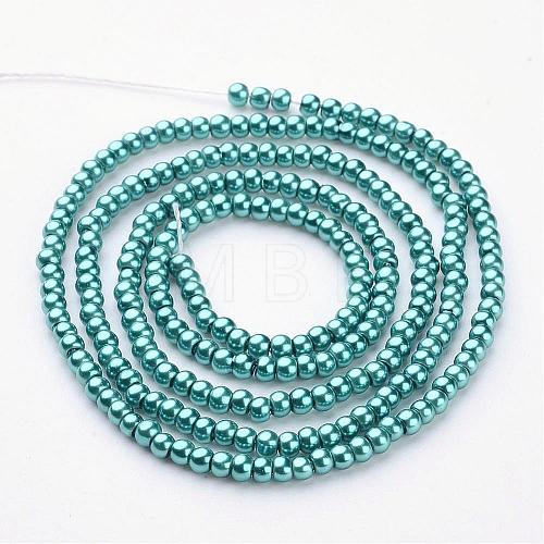 Glass Pearl Beads Strands HY-3D-B52-1