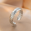 304 Stainless Steel Cuff Rings FS-WG2A607-14-1