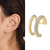 1 Pcs Alloy Cuff Earrings for Women WGFA45F-27-1