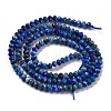 Natural Lapis Lazuli Dyed Beads Strands G-G140-B04-04-3