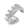 304 Stainless Steel Cuff Open Rings for Women RJEW-L341-02A-P-4