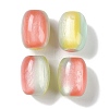 Triple Color Resin European Beads RESI-F055-13B-1