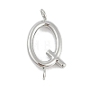 304 Stainless Steel Letter Connector Charms LS-STAS-M108-01P-17-1
