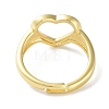 Brass Adjustable Rings for Women RJEW-E292-26G-3