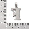 201 Stainless Steel Pendants STAS-Q342-53P-F-3