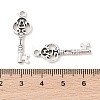 Tibetan Style Alloy Skeleton Key Pendants X-TIBEP-Q043-014-RS-3