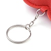 PU Leather Keychain AJEW-L032-01D-2