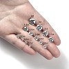 Brilliant Round Cut Moissanite Loose Stones Cabochons RGLA-F081-01I-4