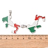 304 Stainless Steel & Enamel Pendants SA-CBA6ECE-01C-P-2