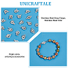 Unicraftale 50 Sets 201 Stainless Steel Snap Clasps STAS-UN0045-18-5