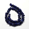 Natural Lapis Lazuli Chip Beads Strands G-E271-63-2