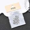 SHEGRACE Brass Micro Pave Clear Cubic Zirconia Pendants XGRQ29809-394P-Z-6