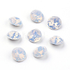 Pointed Back & Back Plated K9 Glass Rhinestone Cabochons RGLA-J012-10mm-234-1