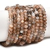 Natural Black Moonstone Beads Strands G-K376-I05-3x4mm-2