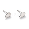 Non-Tarnish 304 Stainless Steel Stud Earring Findings LS-STAS-L211-05C-P-1