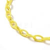 Personalized ABS Plastic Cable Chain Necklaces NJEW-JN03220-06-3