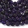 Natural Amethyst Beads Strands G-B165-A10-6mm-3